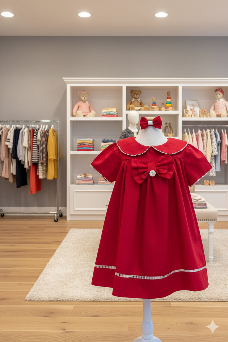 Vestido Encanto Vermelho