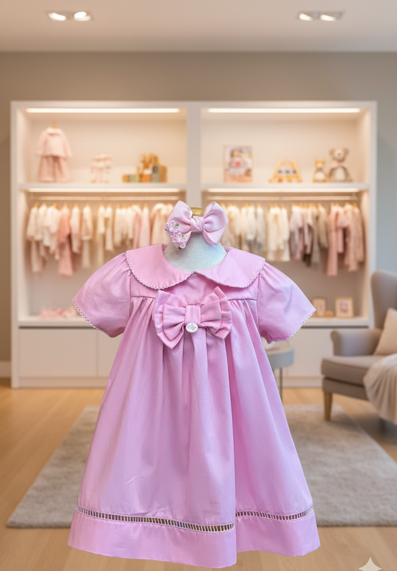 Vestido Encanto Rosa