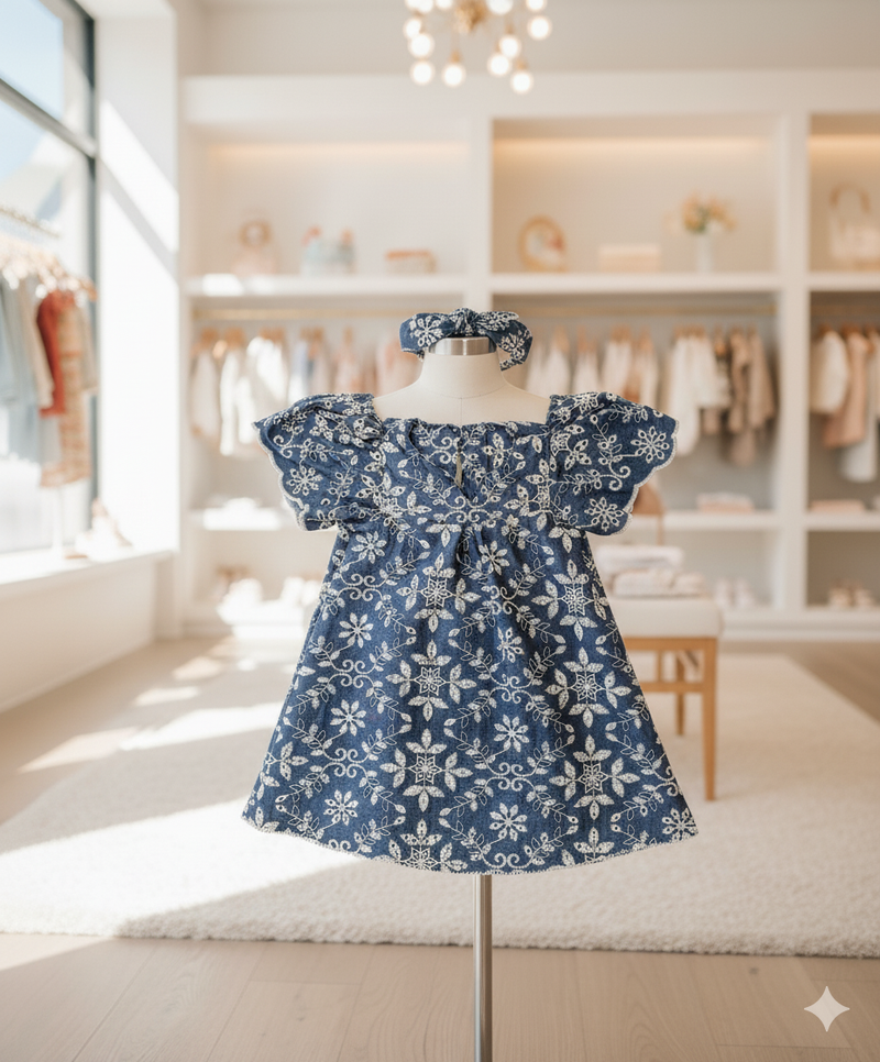 Vestido Encanto Bordado