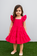 Vestido vermelho bebê