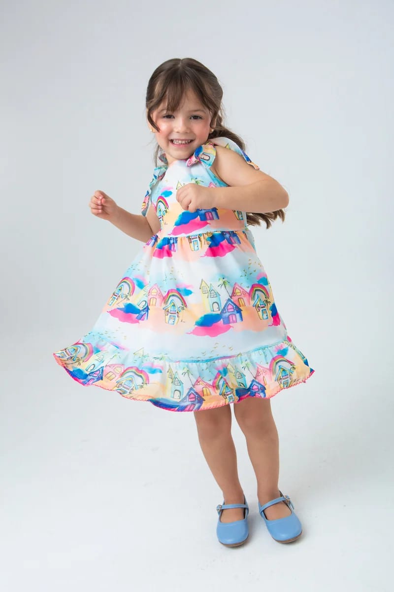 Vestido Magia Colorida