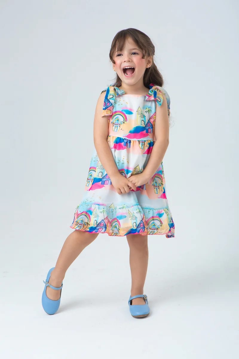 Vestido Magia Colorida